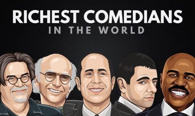 Top 10 richest Comedians in the World
