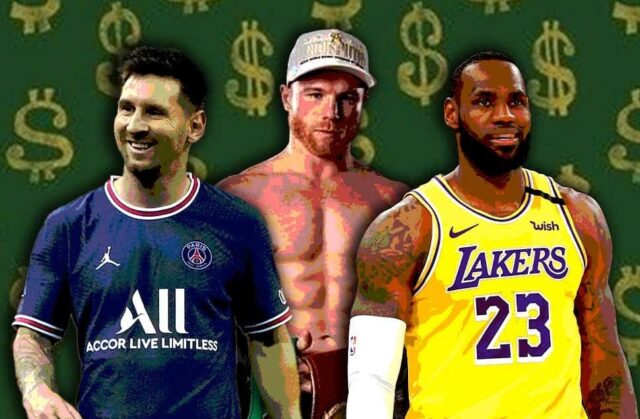 richest athletes in the world today