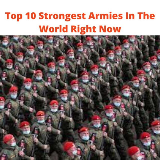 top strongest armies in the world right now